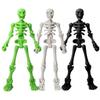 Figurky kostlivců pro kutily Plastové mini kostlivci s pohyblivými klouby Řemesla Doplňky na Halloweenskou párty Dekorace strašidelného domu