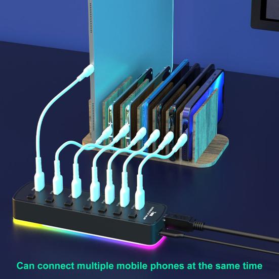 Compact USB Laptop Docking Station Multiport Plug And Play Ports Extension