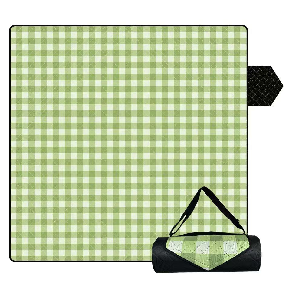 Waterproof Picnic Blanket Large Outdoor Beach Blanket Foldable Plaid Picnic Blanket Thicker Machine Washable Picnic Mat