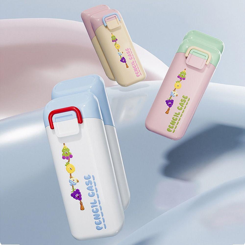 Cartoon Cosmetics Storage Box Creative Slanted Pen Holder Oblique Pen Container Cosmetic Storage