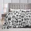 Eye Pattern Blanket Quality Soft  Throw Blanket Winter Kids Adult Home Decor Fluffy Bedspread