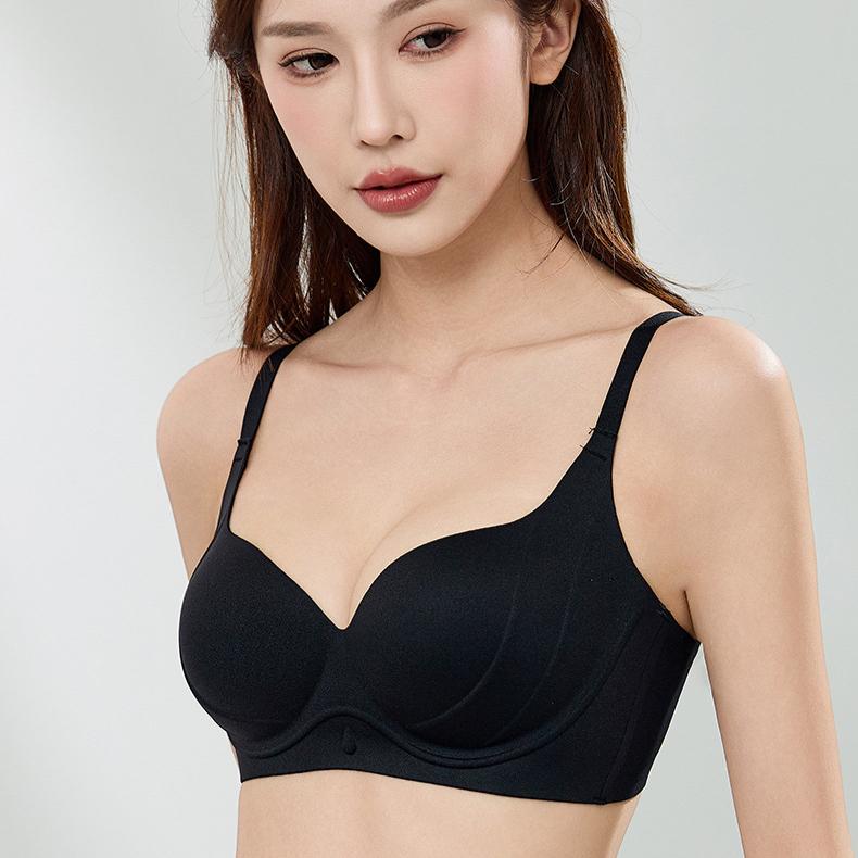 Seamless Underwear Women's Gathering Bra Shaping Bra Without Underwire Breast Retraction Anti-sagging Breast Retraction Bra