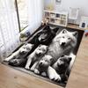 Wild Bears Mountainous Terrain Carpet Is Suitable For Living Room And Bedroom Doormats Office Balcony Decorative Carpet A6