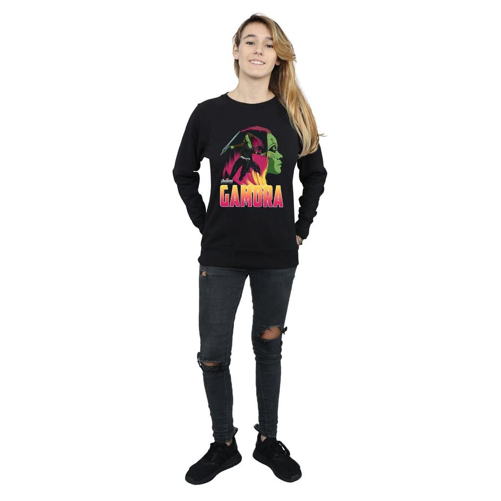 Marvel Womens/Ladies Avengers Infinity War Gamora Character Sweatshirt