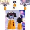 Kpop Demon Hunters Cosplay Costume For Stage Performance In Polyester Material
