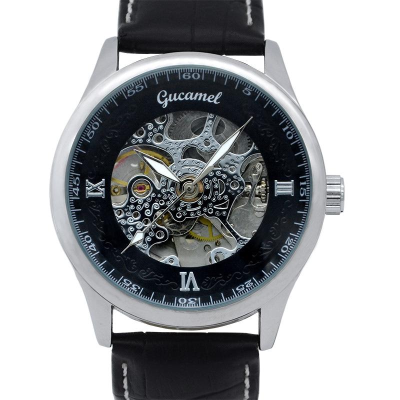 

Top Brand Fashion New Automatic Mechanical Watch Automatic Hollow Mechanical Waterproof Luminous Men s Wristwatch