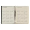 Delfonics Planner 2025-2026 Edition (Starts March 2025) Rollbahn Metallic Large Diary, Monthly Planner (Polarized)