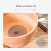Ceramic Dark Grey Flower Pot Mesh Pad - Extra Large, Breathable & Insect-Resistant