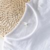 Heren Korte Mouw T-shirt Bamboe Katoen Casual Korte Heren T-shirt Effen Kleur Dunne Basis Onderhemd Tops T-shirts