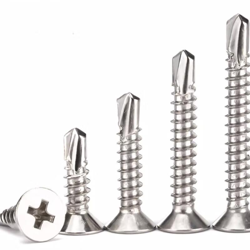 Feng Jin Zhu Stainless Steel Phillips Self-Drilling Countersunk Screws