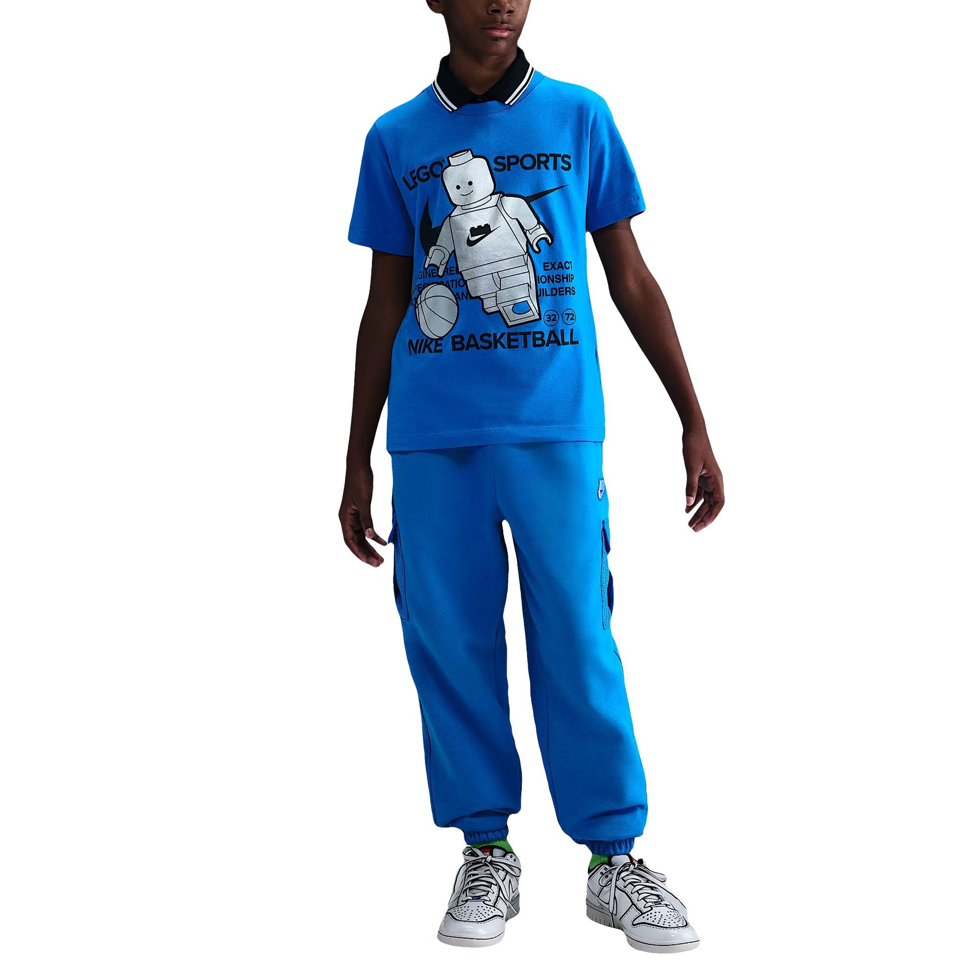 

New Nike x LEGO® T Shirt FW25 2 Piece Set Kids HV5194-470 XL+