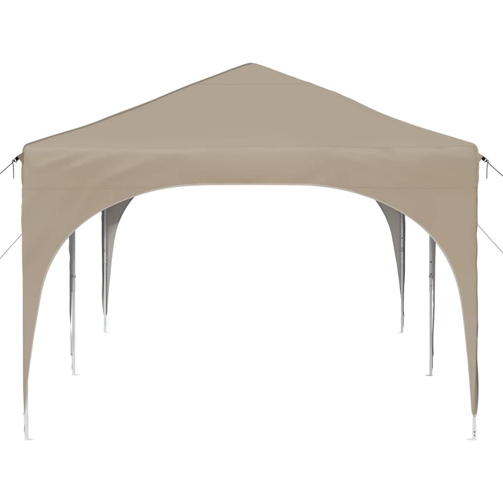 Pop Up Party Tent 575 X 288 X 245 Cm Cream Oxford Fabric