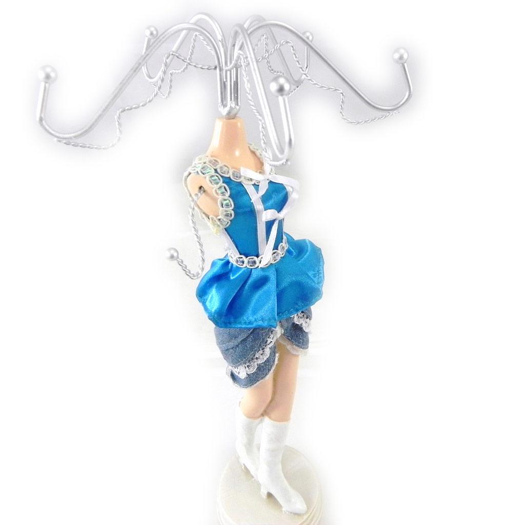 Les Trésors De Lily [H0825] - Blue 'Lisa' Necklace Holder