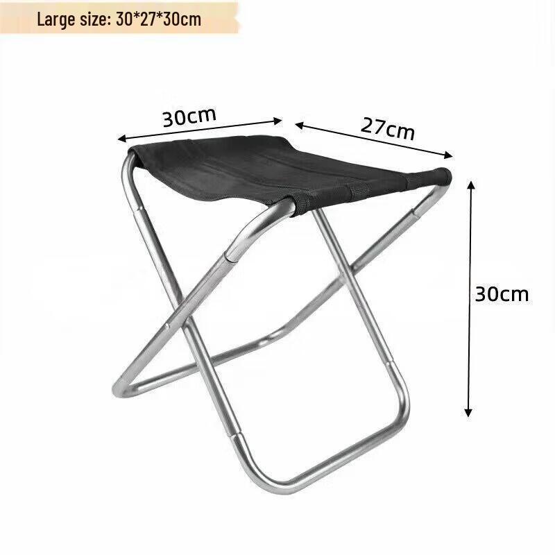 OEING Outdoor Aluminum Alloy Folding Stool