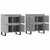 Sideboards 2 pcs Grey Sonoma Wood Based Panel