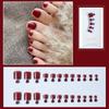 Luxury  False Toenails Rhinestone Fake Toenails Full Cover False Nails Short Nails Patch