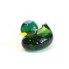 Cute Glass Duck Mini Figurines Colorful Cartoon Animal Tiny Statue Craft Ornament Home Fairy Garden Easter Micro Landscape Decor