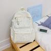 Schoolbag: lightweight, versatile, cute new loving large-capacity backpack for school, sweet for school, suitable for elementary, middle, and high