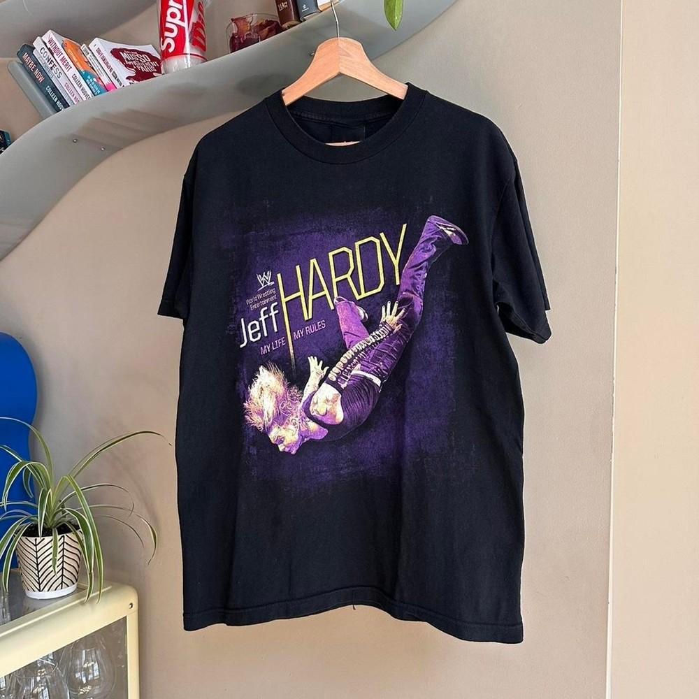 

Vintage Jeff Hardy My Life My Rule T-Shirt All Size S to 5XL NE136 Unisex T-Shirt XXXL