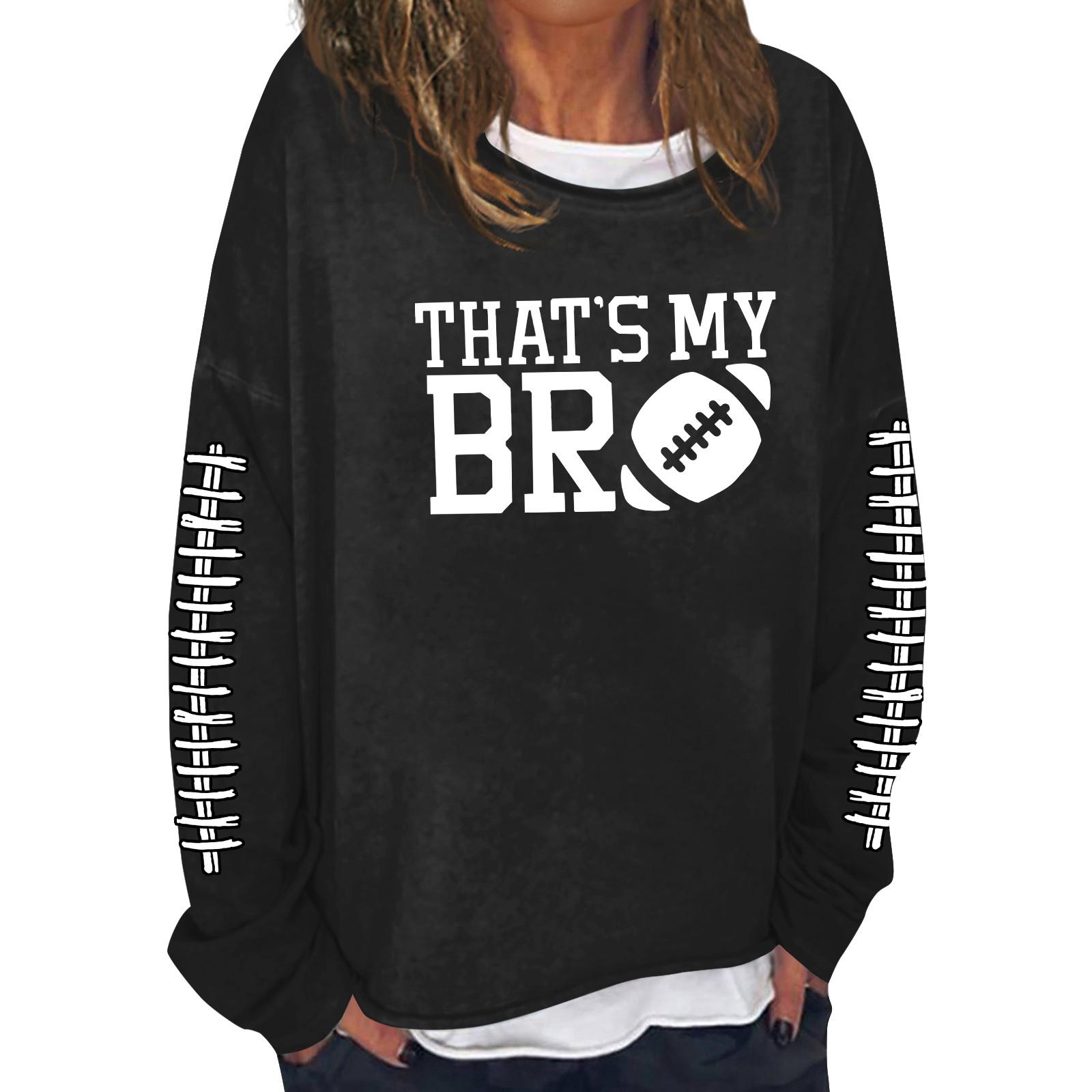 

Женская модная повседневная толстовка с длинным рукавом и круглым вырезом с принтом L чёрный