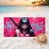 Anime Soft and Comfortable Beach Towel Perfect for Vacations and Poolside Use an Ideal Gift for Summer Holidays