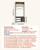 Hall Tree, 1800 mm Coat Rack with Shoe Bench & 3 Drawers, 3-in-1 Freestanding Shoe Rack Storage Organizer with Bookshelf & Wire Shelf, Steel Frame