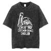 2026 Game Dungeon Crawler Carl Vintage Washed Tshirt Men Women Cat Humor Fashion Aesthetic Short Sleeve Tshirts Y2k Streetwear