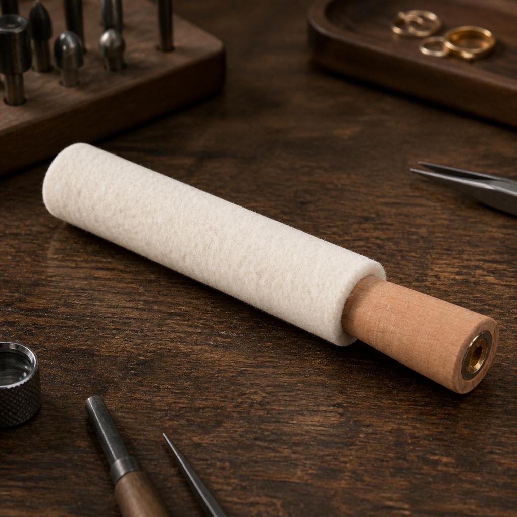 Cylindrical Jewelry Inner-Hole Polishing Rod Rounded Tip Circlet and Bracelet