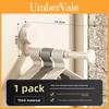 Abs Suction Cup Balcony Clothes Rack With Telescopic Hook For Home Organization