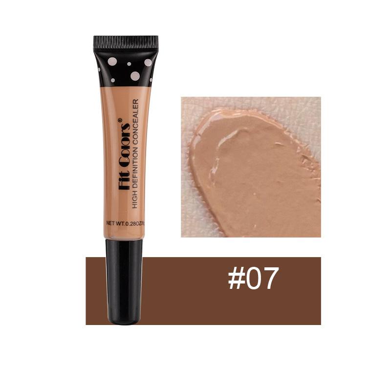 Full Cover Liquid Concealer 8 Color BB Cream Foundation Air Permeable Natural Brightening Makeup Eye Dark Circles Cream Cosmetic