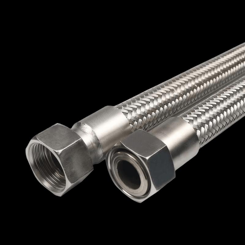 304 Stainless Steel Braided Hose with Ball Head