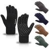 Iwarm liebt Wärme Herren- und Damen-Strickhandschuhe Winter Outdoor Kälteschutz Warme Fleece-Jacquard-Handschuhe Großhandel