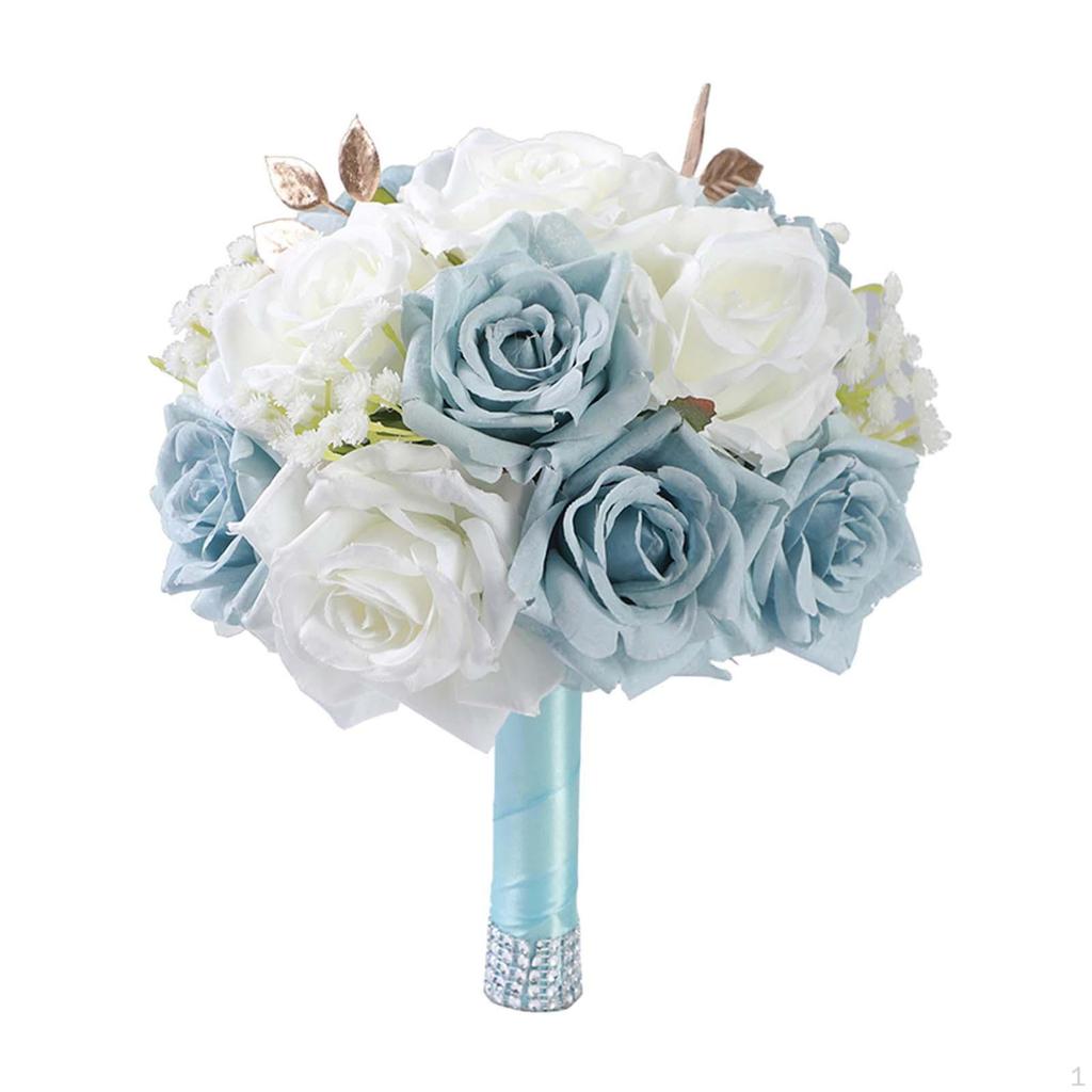 Silk Flower Bouquet for Weddings, Home Decor, And Celebrations