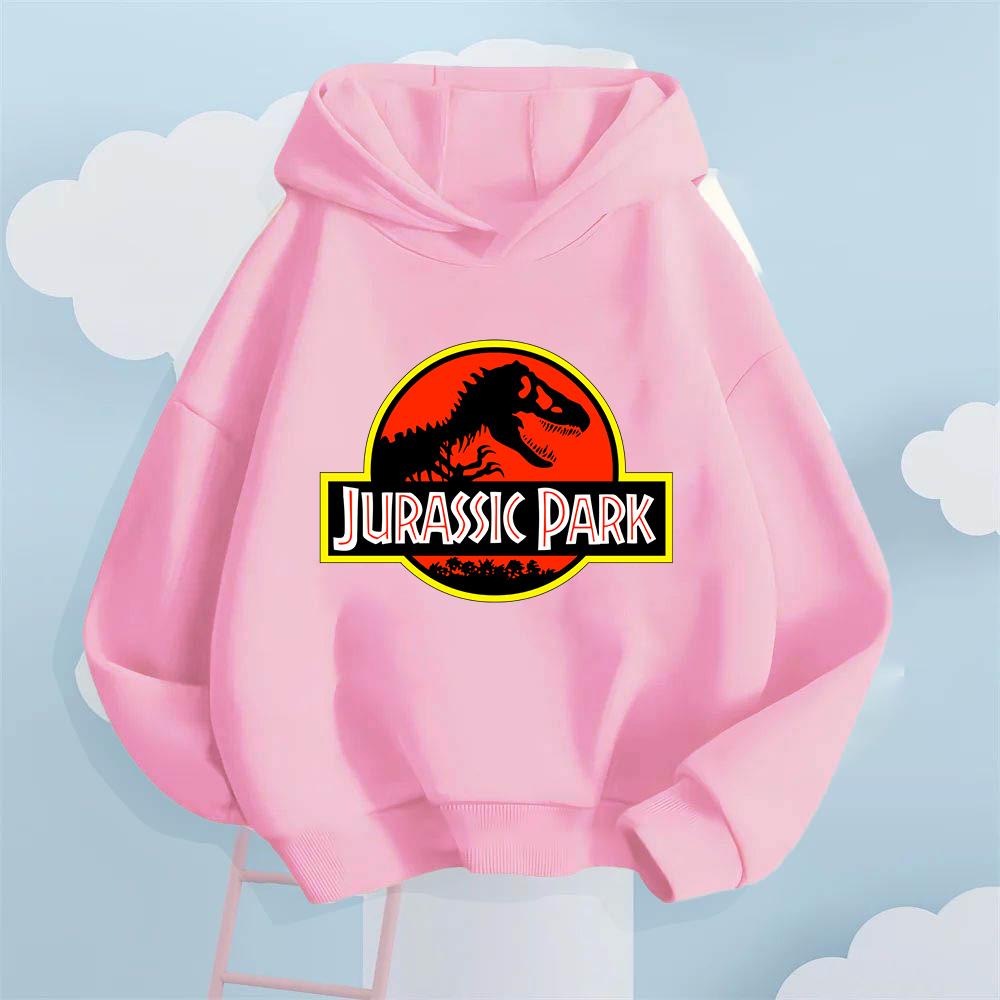 Prehistoric Cool Style! Jurassic Park Dinosaur Kids' Hoodie, Taking Children to the Thrilling Dinosaur World