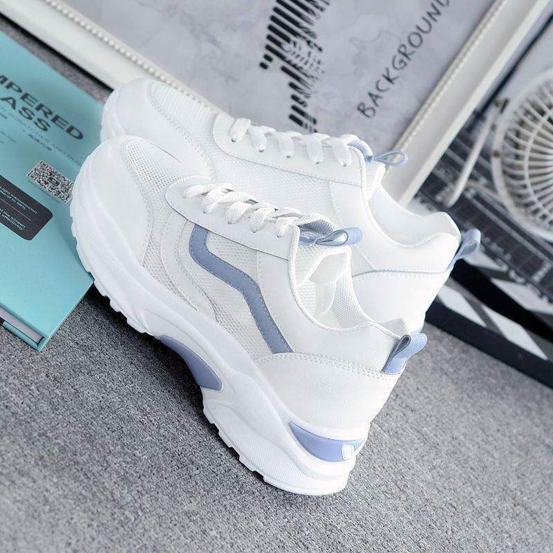 

Sneakers women s spring and autumn dad shoes female student board shoes flat running shoes mesh shoes women 35