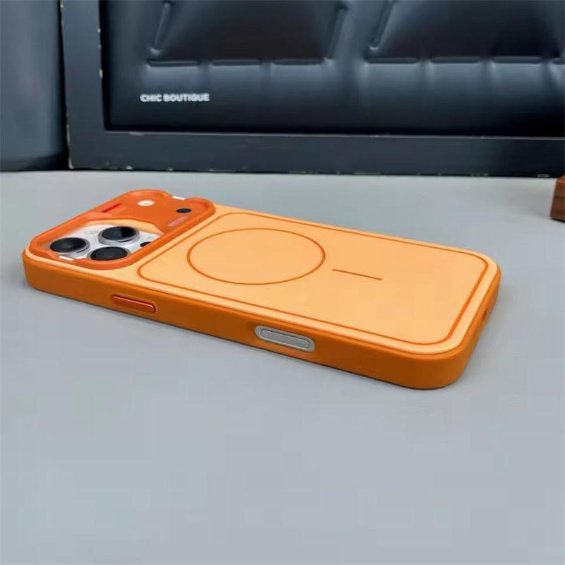 Flüssige weiche Hautgefühl Magnetische Handyhülle Für iPhone 11 12 13 14 15 16 17 Pro Max Für Magsafe Kabelloses Laden Stoßfeste Abdeckung
