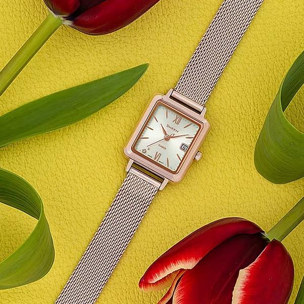 Casio Sheen Solar Sapphire Model Shs D400cgm 4ajf