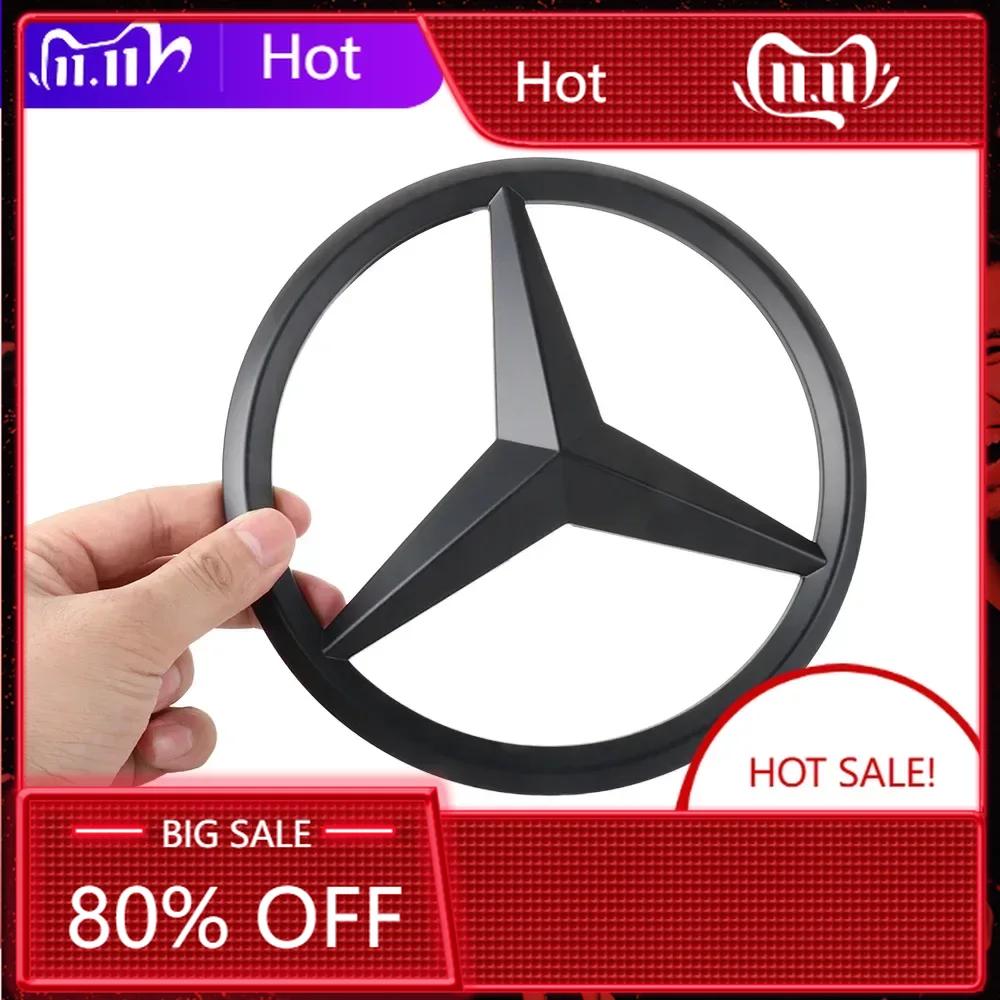 Für Mercedes Benz ABS Auto Frontgrill Abzeichen Aufkleber Decal Abdeckung Emblem Für Mercedes Benz GLA GLK ML GLC GLE C E-Klasse W204 W20