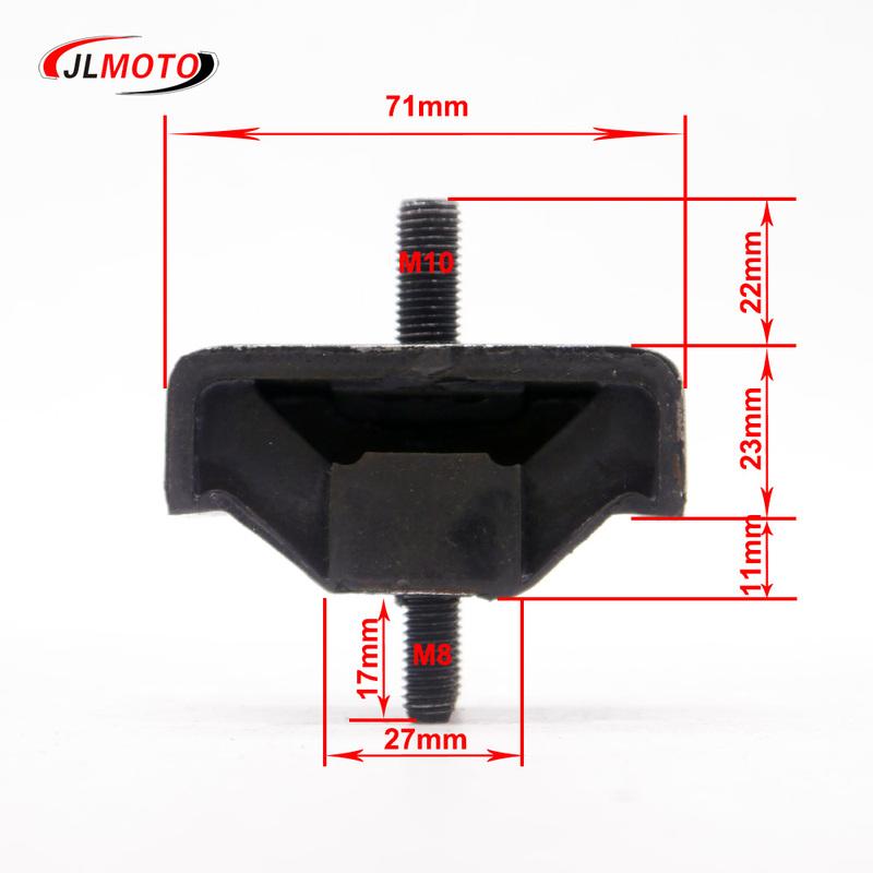 71X45X34mm Engine Motor Mount Fit For GY6 150cc 200cc Electric ATV Gasoline Generator Scooter UTV Go Kart Buggy Quad Parts