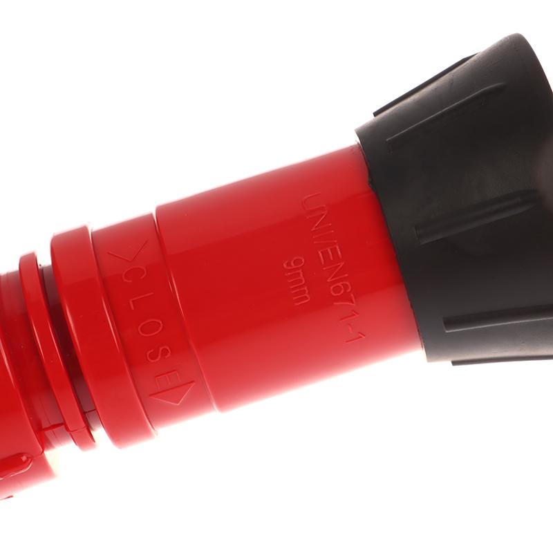 Fire Hose Nozzle 1-1/2Inch Heavy Duty Nozzle High Pressure Pump Sprinkler Outdoor Garden Hose Spray Nozzle Watering Sprinkler