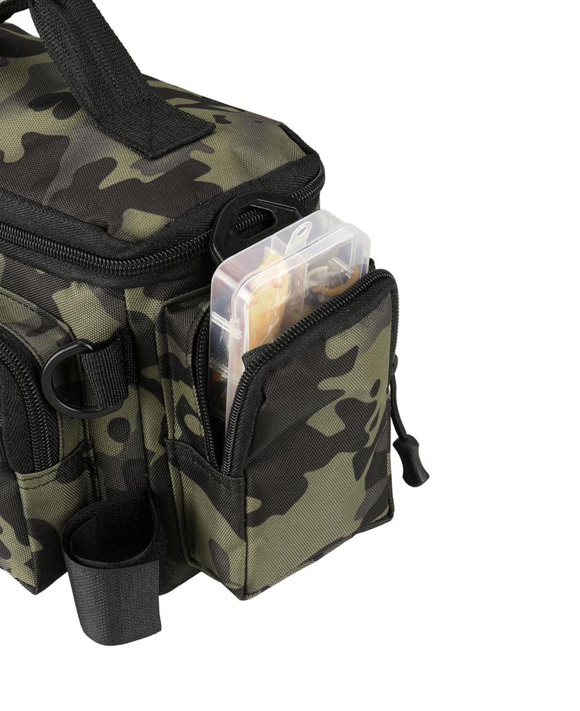 Multifunktionale Angeltasche mit großem Fassungsvermögen für Taille & Rute - Outdoor-Ausrüstungsaufbewahrung
