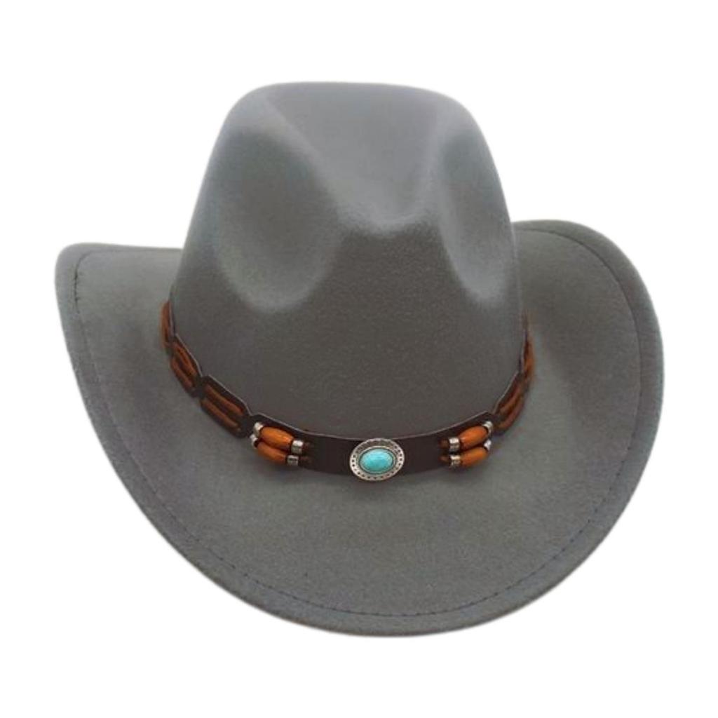 British Style Cowboy Hat Men And Women High Sense Ethnic Style Tibetan Knight Hat