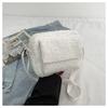 Cute Solid Color Autumn and Winter Single Shoulder Armpit Small Square Bag Fashionable and Foreign Plush Women's Bag