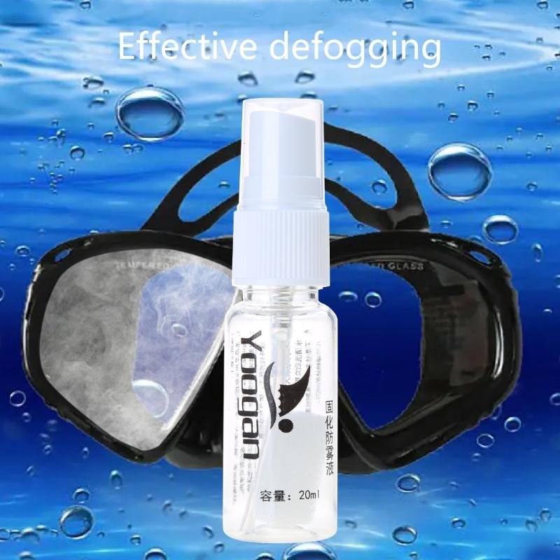 AntiFog Agent Defogger Antifogging Spray Antifog Solution for Swim Goggles Glass Lens Divings Masks Easy To Use