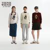Teenie Weenie Women's Bear Drop-Shoulder Sweatshirt