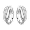Copper Classic Multi Ring Earrings Series Drop Earrings For Women Party Fine Gift Elegant Birthday Jewelry