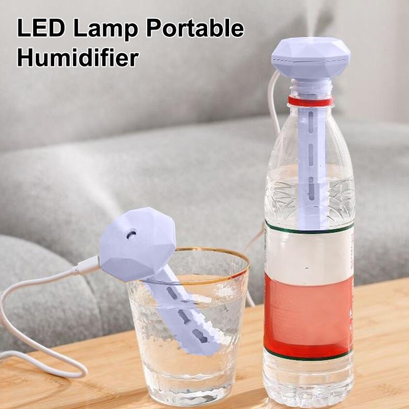 USB Powered Humidifier Stick with LED Light for Exquisite Home or Travel Aid