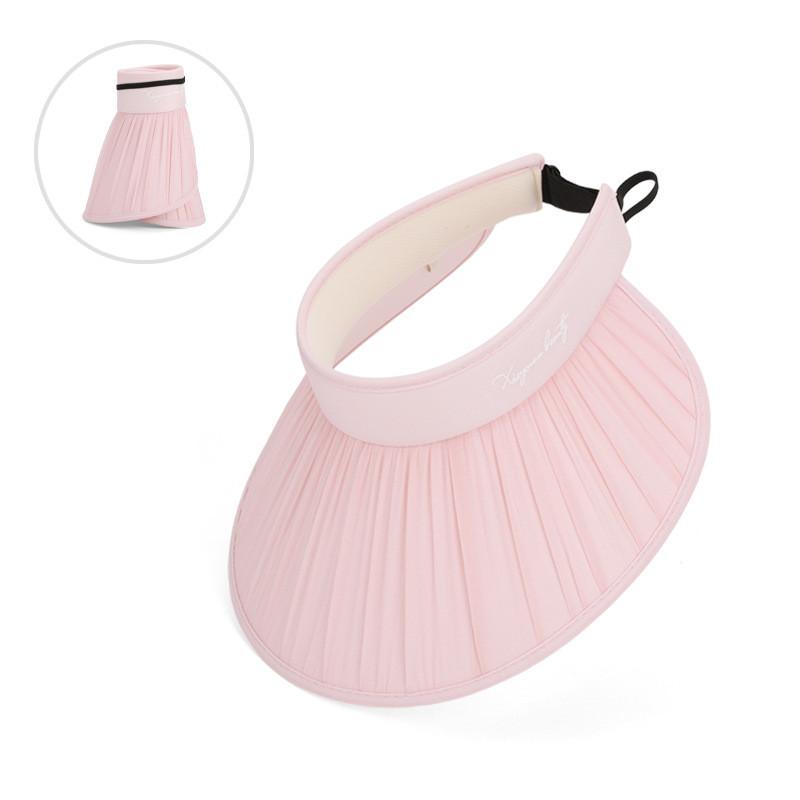 

Летняя широкополая солнцезащитная шляпа для женщин, уличная, дышащая, легкая розовый