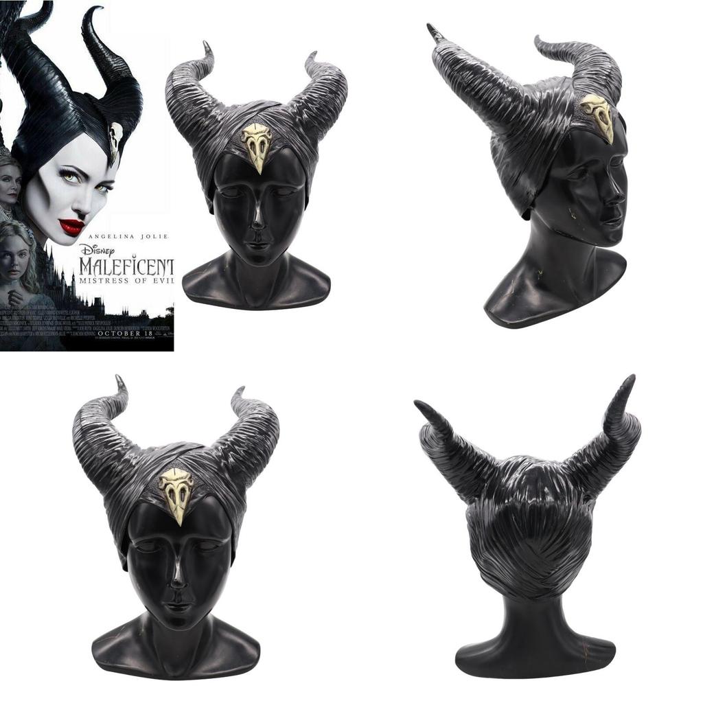 Enchanting 2019 Maleficent 2 Horns Headwear Mask Perfect For Halloween And Cosplay