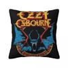 Ozzy Osbourne Pillowcase Printed Polyester Cushion Cover Decorations Throw Pillow Case Cover Sofa Zipper 18''